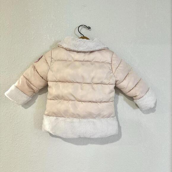 Jessica Simpson Pink Baby Girls' Puffer Jacket, Size 18M - Picture 2 of 11